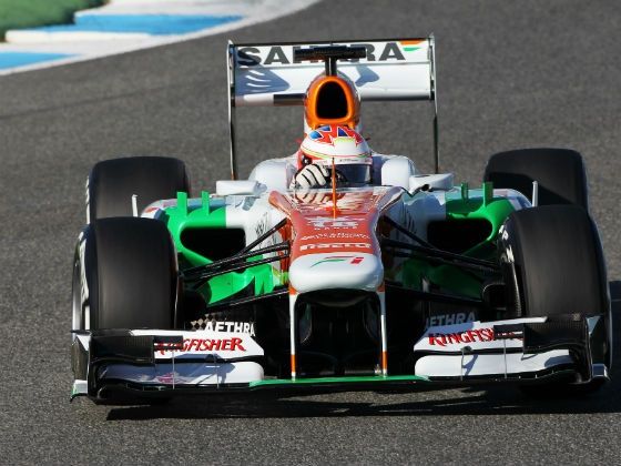 Paul di Resta, Sahara Force India team Paul di Resta, Sahara Force India team
