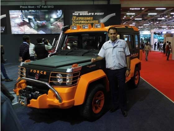 Gurkha 4x4x4 launch Gurkha 4x4x4 launch