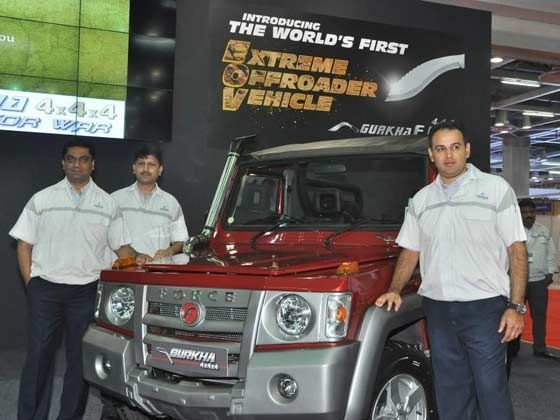 Gurkha 4x4x4 launch Gurkha 4x4x4 launch