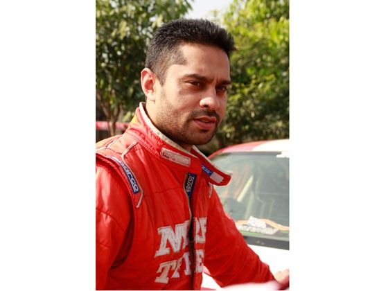 MRF driver Gaurav Gill MRF driver Gaurav Gill