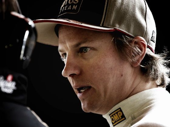 Lotus F1 Team driver Kimi Raikkonen