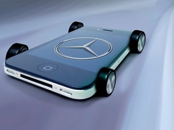 Mercedes iOS app Mercedes iOS app