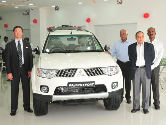 Mitsubishi Hyderabad showroom Mitsubishi Hyderabad showroom