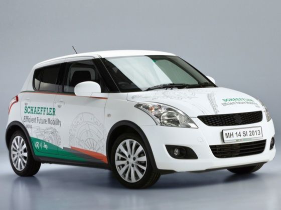 Schaeffler Efficient Future Mobility India vehicle Schaeffler Efficient Future Mobility India vehicle
