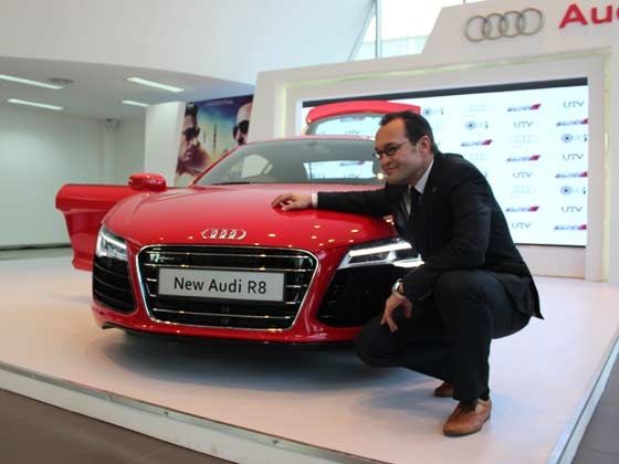Upgraded Audi R8 V10 Spyder launched Upgraded Audi R8 V10 Spyder launched
