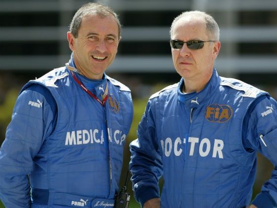 Medical Car Driver Jacques Tropeant and Gary Hartstein