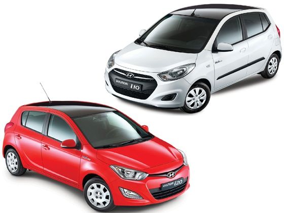 Hyundai i10 and i20 black pack editions Hyundai i10 and i20 black pack editions