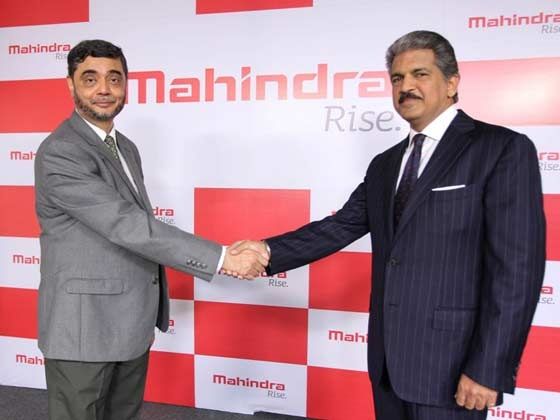 Mahindra unveils its new corporate logo Mahindra unveils its new corporate logo