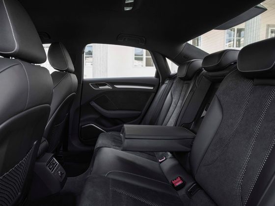 Audi A3 saloon rear seating Audi A3 saloon rear seating