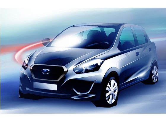 Datsun model rendering Datsun model rendering