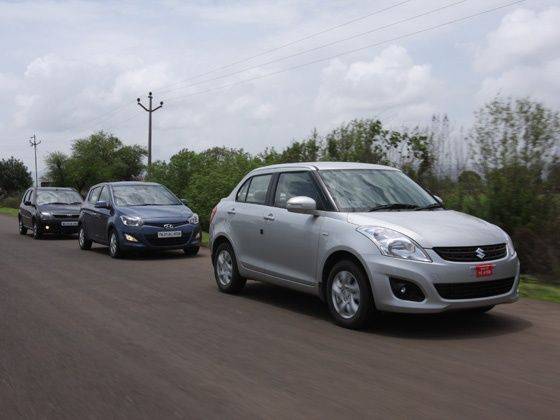 Mahindra Verito Vibe vs Maruti Swift DZire vs Hyundai i20 Mahindra Verito Vibe vs Maruti Swift DZire vs Hyundai i20