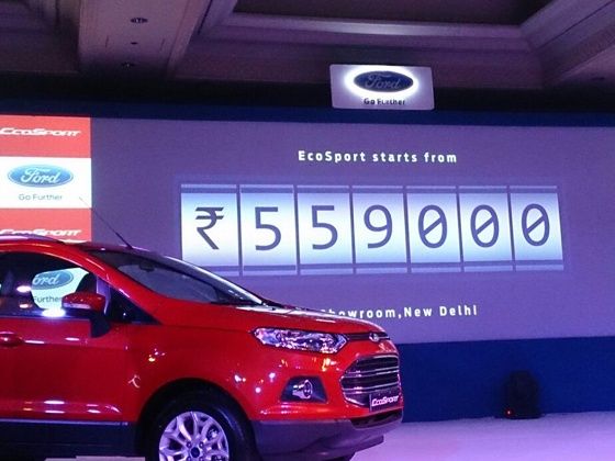 Ford EcoSport launched Ford EcoSport launched