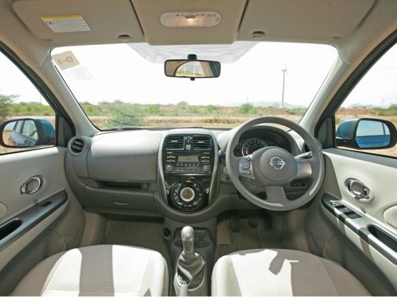 Nissan Micra face-lift interior Nissan Micra face-lift interior