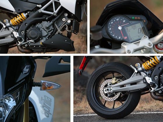 Aprilia Dorsoduro 1200 details Aprilia Dorsoduro 1200 details