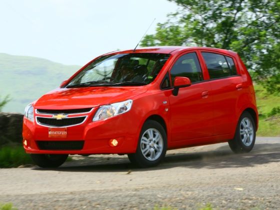 Chevrolet Sail UVA front shot Chevrolet Sail UVA front shot