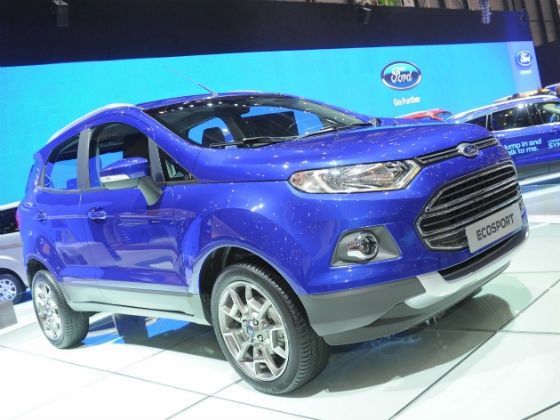 Ford EcoSport at the 2013 Geneva Motor Show Ford EcoSport at the 2013 Geneva Motor Show