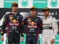 2013 Malaysian Grand Prix Podium 
