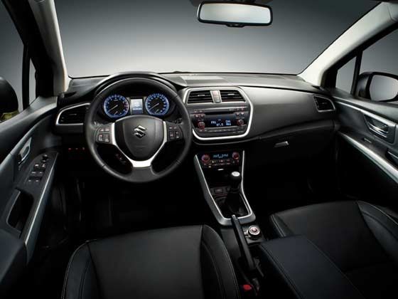 Suzuki new SX4 Crossover interior cabin Suzuki new SX4 Crossover interior cabin
