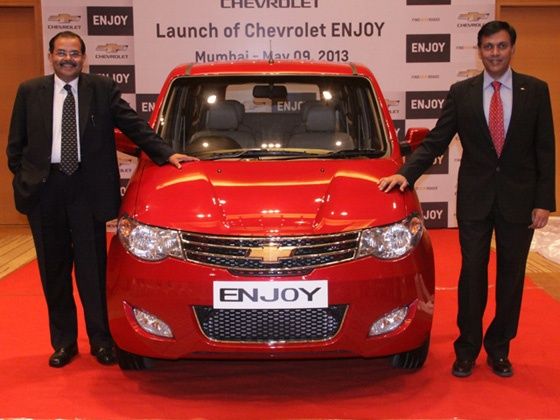 Chevrolet Enjoy launched Chevrolet Enjoy launched