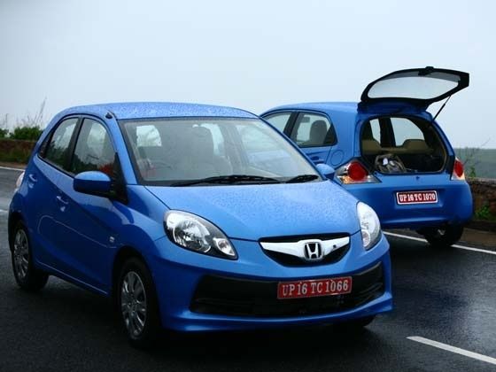 Static shot of Honda Brio Static shot of Honda Brio