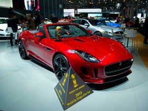 Jaguar F-Type awarded 2013 World Car Design of the Year