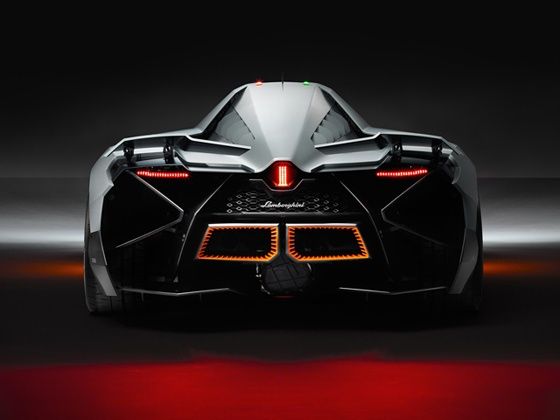 Lamborghini Egoista concept rear Lamborghini Egoista concept rear