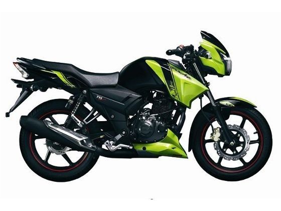 TVS Apache RTR 180 side shot TVS Apache RTR 180 side shot