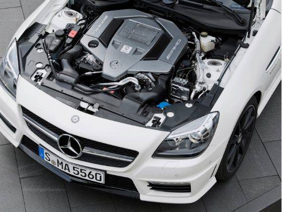 SLK 55 AMG Engine