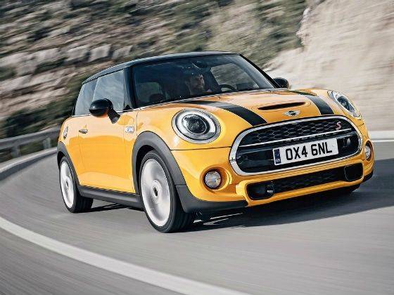 New 2014 Mini Cooper S action shot