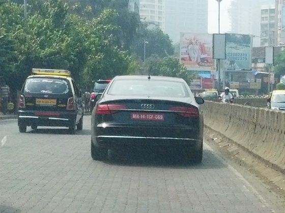 2014 Audi A8 Rear 2014 Audi A8 Rear