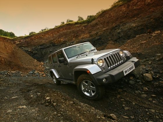 Jeep Wrangler Sahara static shot Jeep Wrangler Sahara static shot