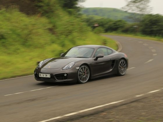 Porsche Cayman S front shot Porsche Cayman S front shot