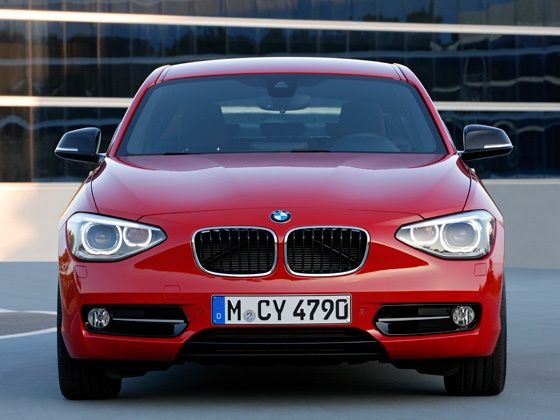 BMW 1-Series hatchback front BMW 1-Series hatchback front