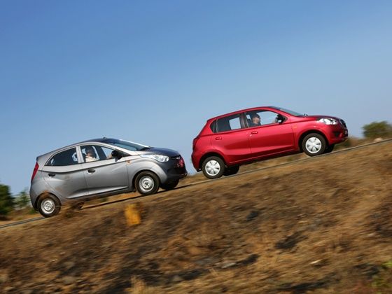 Datsun Go vs Hyundai Eon Comparison Side Datsun Go vs Hyundai Eon Comparison Side