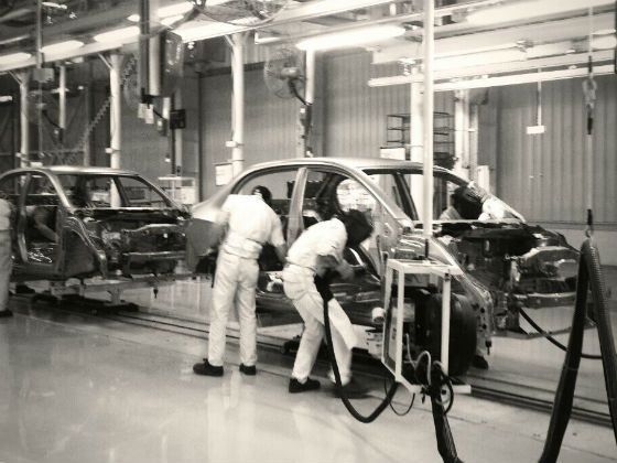 Honda Amaze production at Tapukara plant Honda Amaze production at Tapukara plant