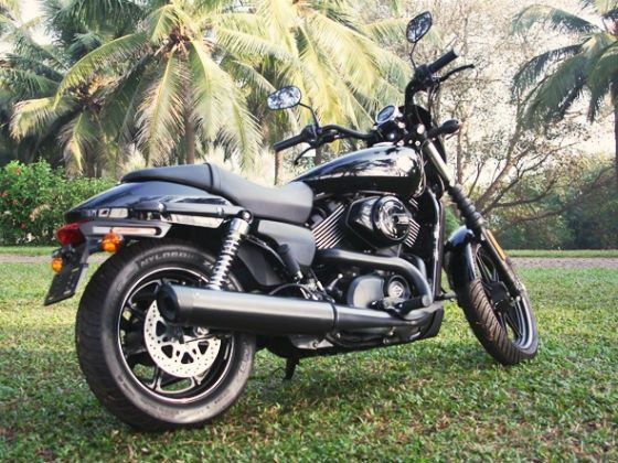 Harley-Davidson Street 750 rear shot Harley-Davidson Street 750 rear shot