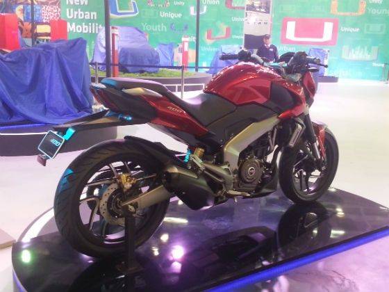 Bajaj Pulsar CS 400 rear shot