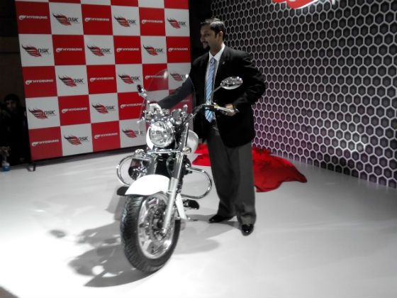 Hyosung Aquila 250 launch pic Hyosung Aquila 250 launch pic