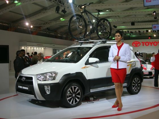 Toyota Etios Cross at Auto Expo 2014 Toyota Etios Cross at Auto Expo 2014