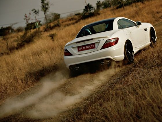 Mercedes-Benz SLK 55 AMG rear