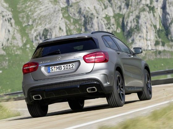 Mercedes-Benz GLA rear Mercedes-Benz GLA rear