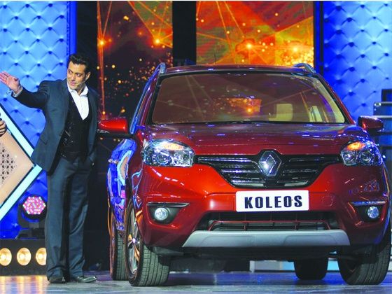 Salman Khan is the owner of the first Renault Koleos Salman Khan is the owner of the first Renault Koleos