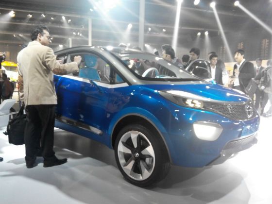 Tata Nexon concept at 2014 Auto Expo Tata Nexon concept at 2014 Auto Expo