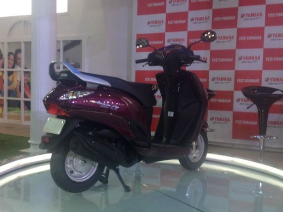 Yamaha Alpha launch at 2014 Indian Auto Expo Yamaha Alpha launch at 2014 Indian Auto Expo