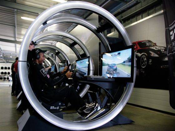 Nissan GT Academy simulator