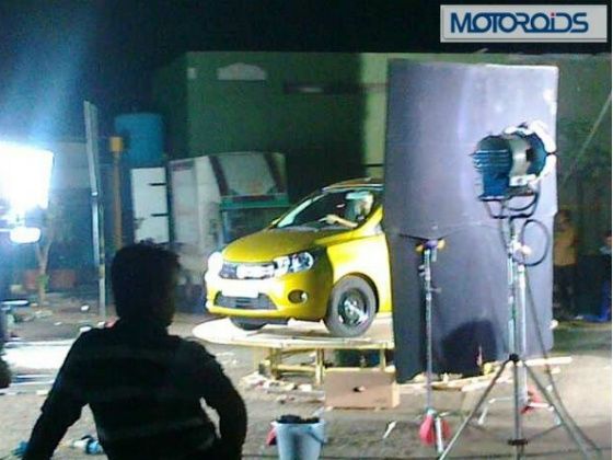 New Maruti Small car spy pic New Maruti Small car spy pic