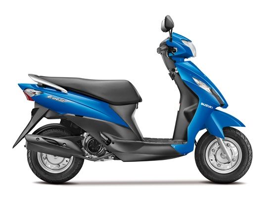 Suzuki Lets side view Suzuki Lets side view