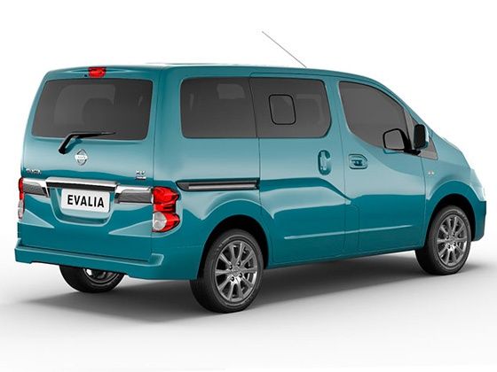 2014 Nissan Evalia facelift rear design 2014 Nissan Evalia facelift rear design