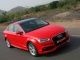 Audi A3 Diesel: First Review Audi A3 driving red car in India