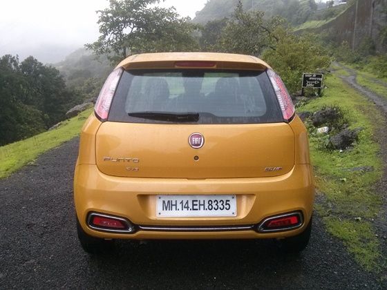 2014 Fiat Punto Evo rear 2014 Fiat Punto Evo rear